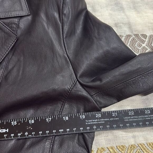 (E1) CAMOSCIO COLOMBIA, pure leather jackets, women's size L - Picture 6 of 13